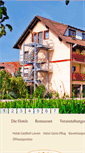Mobile Screenshot of hotel-gasthof-loewen.de